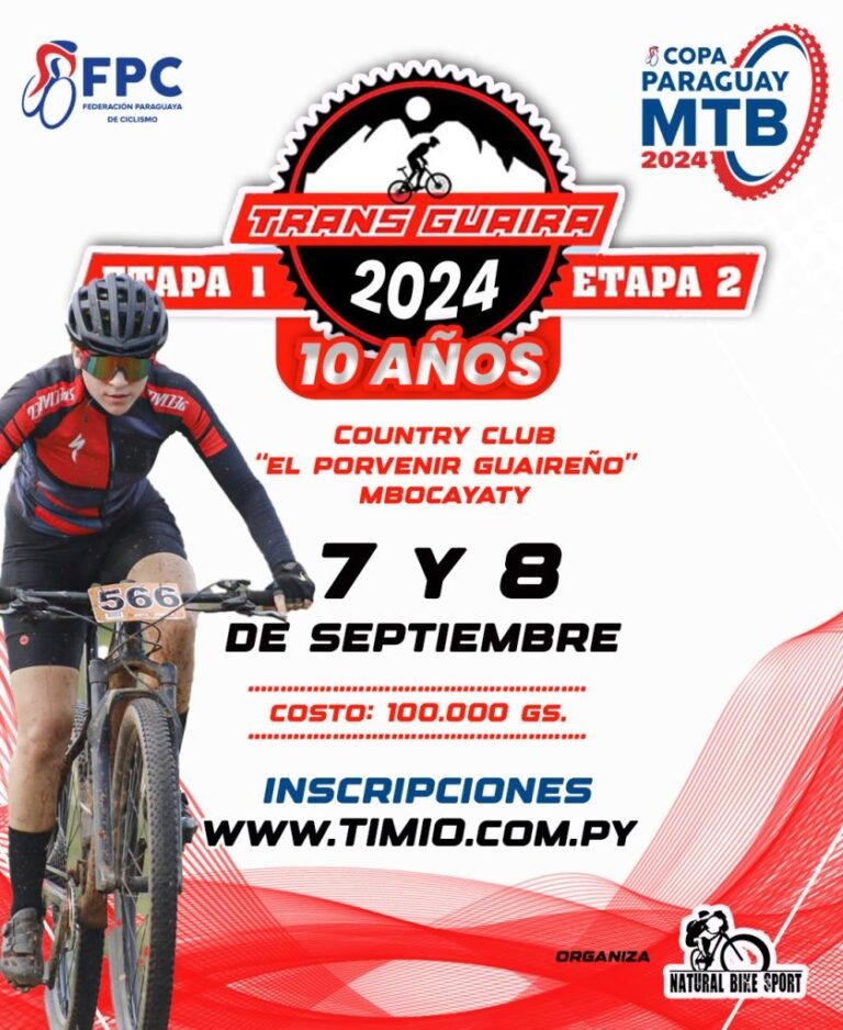 Trans Guaira reúne a los amantes del ciclismo
